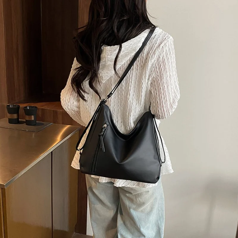 

Классическая-элегантная новинка 2025 года, женская роскошная брендовая кожаная сумка-тоут, известный дизайнер, популярная, элегантная, повседневная ​