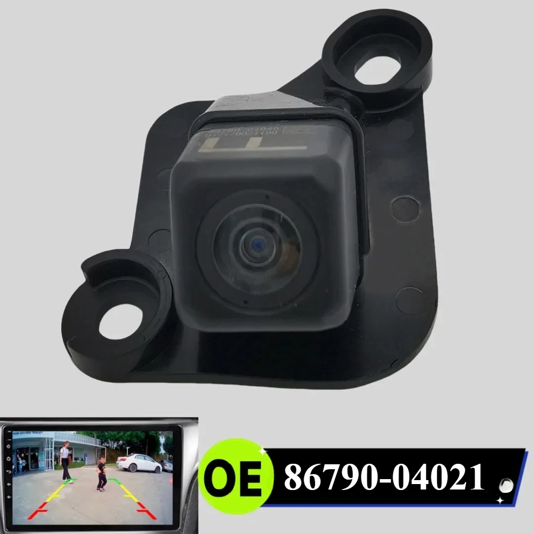 OE 86790-04021  for  Toyota Tacoma 2014 2015 2.7L 3.5L Black New Rear View Backup Parking Vehicle HD Car Camera