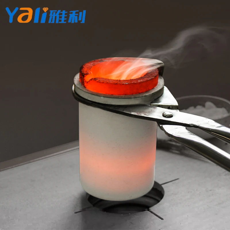 1-4KG Gold Silver Copper Smelting Cup Foundry Melting Crucible For Induction Furnace Jewelry Making Tools