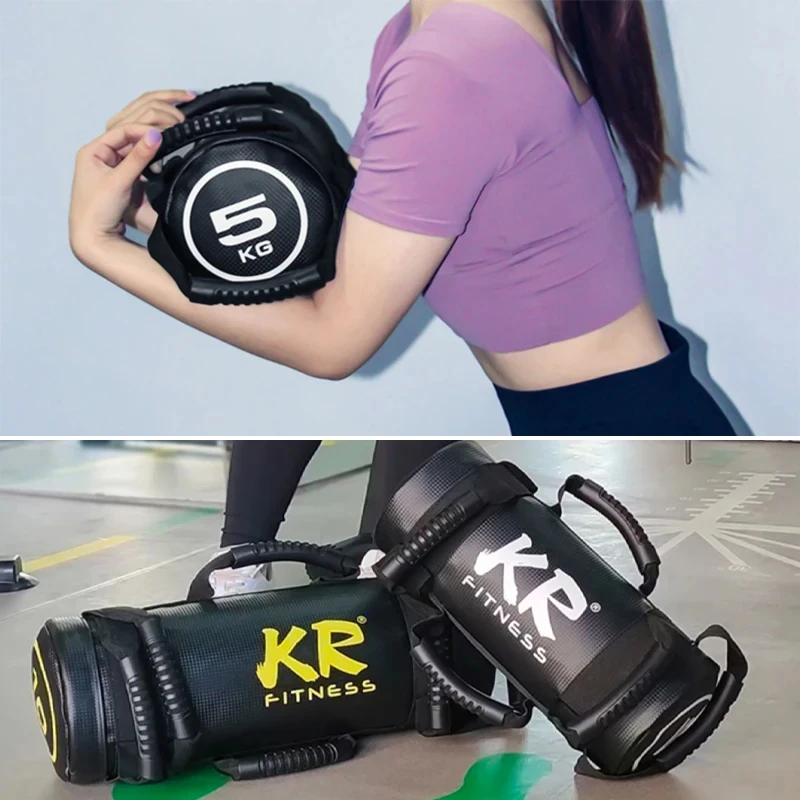 Picture 3: Fitness Comprehensive Training Squat Weight Equipment Adjustable Weight Equipment Fitness Weightlifting Energy Bag Iron Sandbag