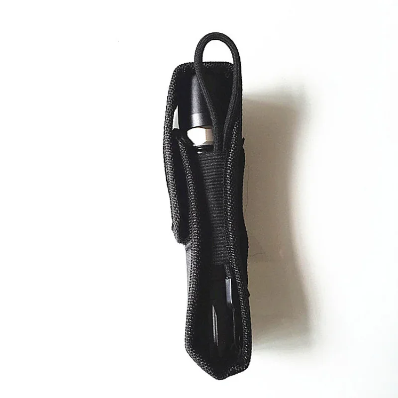 Portátil Lanterna Capa Bag, Mão Elétrica Torch Holder, Bolsa, Kit de Sobrevivência Acessórios, Largura Máxima 3.2cm, 14.5cm Comprimento