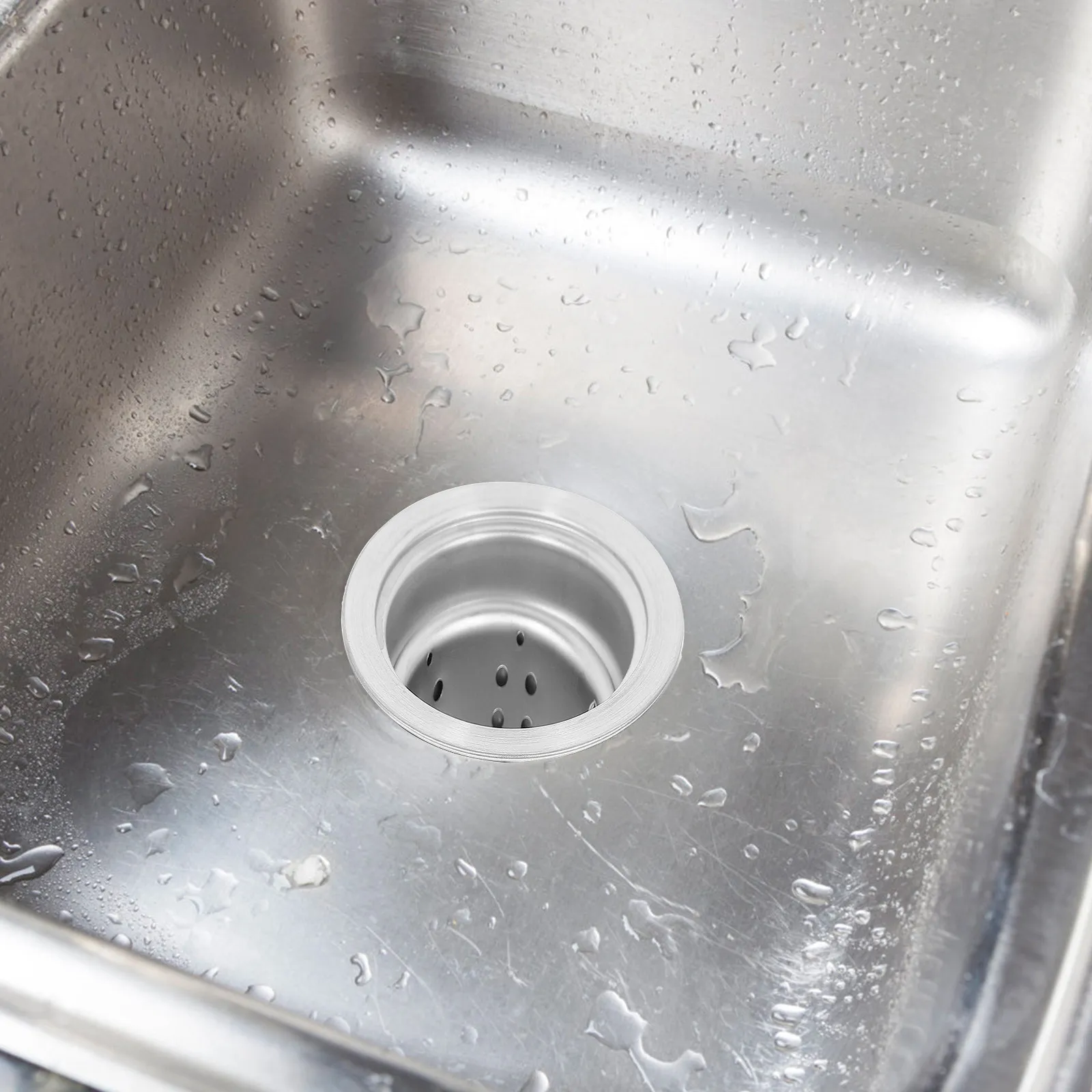 

Heavy Duty Stainless Steel Drain Plug for Hair Washing Bed Shampoo Basin Strainer Hair Catcher Sink Basket Strainer Drain