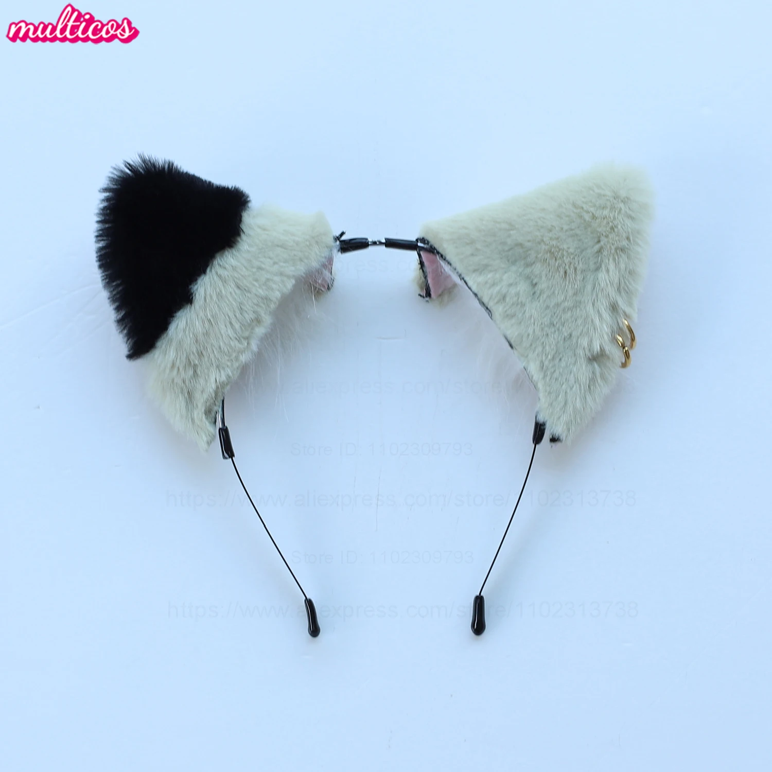 Chainsmoker Cat Satou Yaniko Cosplay-Perücke, Yani Neko-Perücke, kurze, hellgrüne, hitzebeständige Anime-Perücke, Ohren und Schwanz als Accessoires. – Detail 9