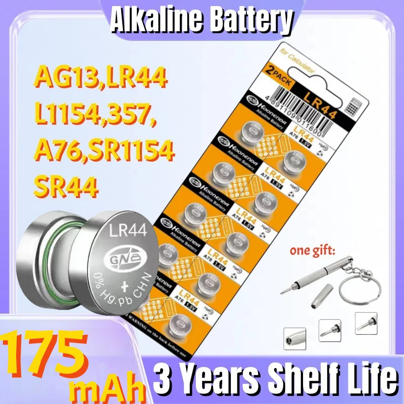 10-200PCS AG13 LR44… - image