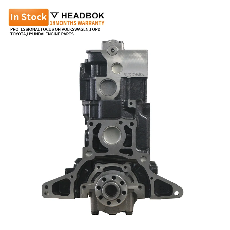 للبيع 2L 3L 5L محرك عاري كتلة طويلة لمحرك تويوتا هايس