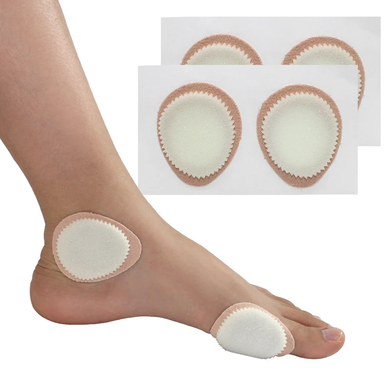 2/pc Callus Protector Latex Heel Foam Round Toe Foot Comfort Painless Universal Patch Bunion Protectors