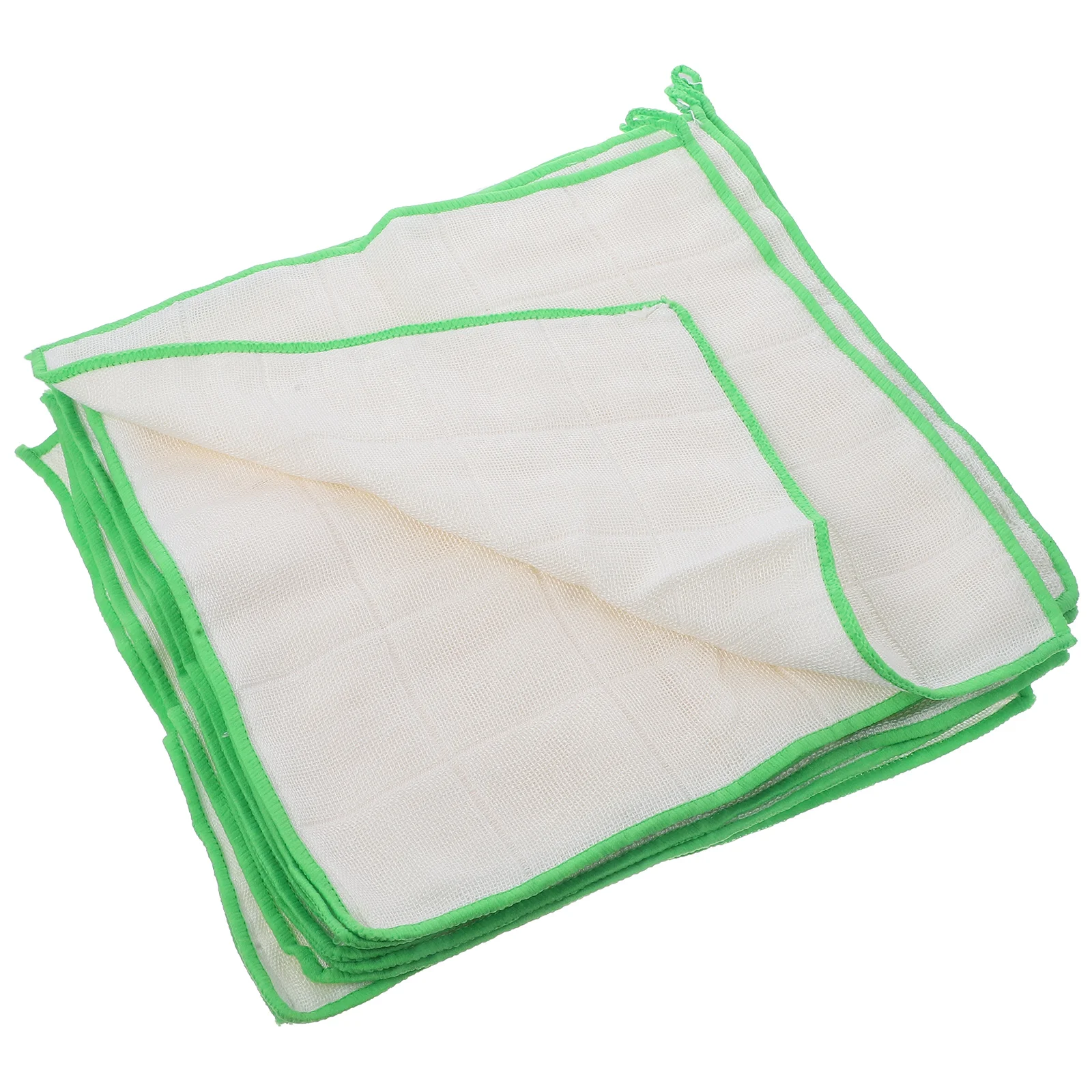 

10PCS Thickened Cleaning Cloth Super Dishcloth Absorbent Towels Eco-friendly Wood Fiber Household