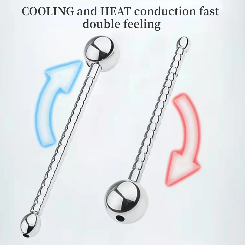 Stainless Steel Hollow Urethral Stimulator Plug Penis Plug Urethra Stimulate Dilator Male Masturbator Erotic Sex Toys for Men