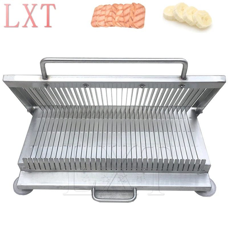 Multifunctional Slicing Hand Pressure Thickened Stainless Steel Double Blade Sharp Manual Slicer Meat Vegetable Cooked Food Slic