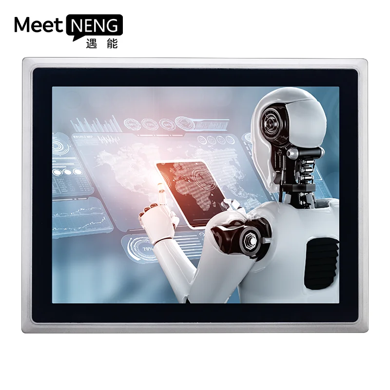 10 12 15 17 19 21 بوصة أندرويد الكل في واحد PC شاشة لمس صناعية Ip65 Lcd كمبيوتر صناعي Rs485 Rs232 Hmi لوحة صناعية PC