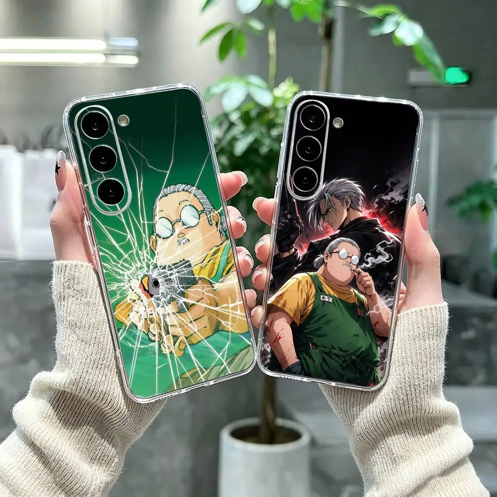 Anime best killer S-sakamoto t-taro Clear Phone Case for Samsung A71, A70, A52, A51, A40, A30, A20