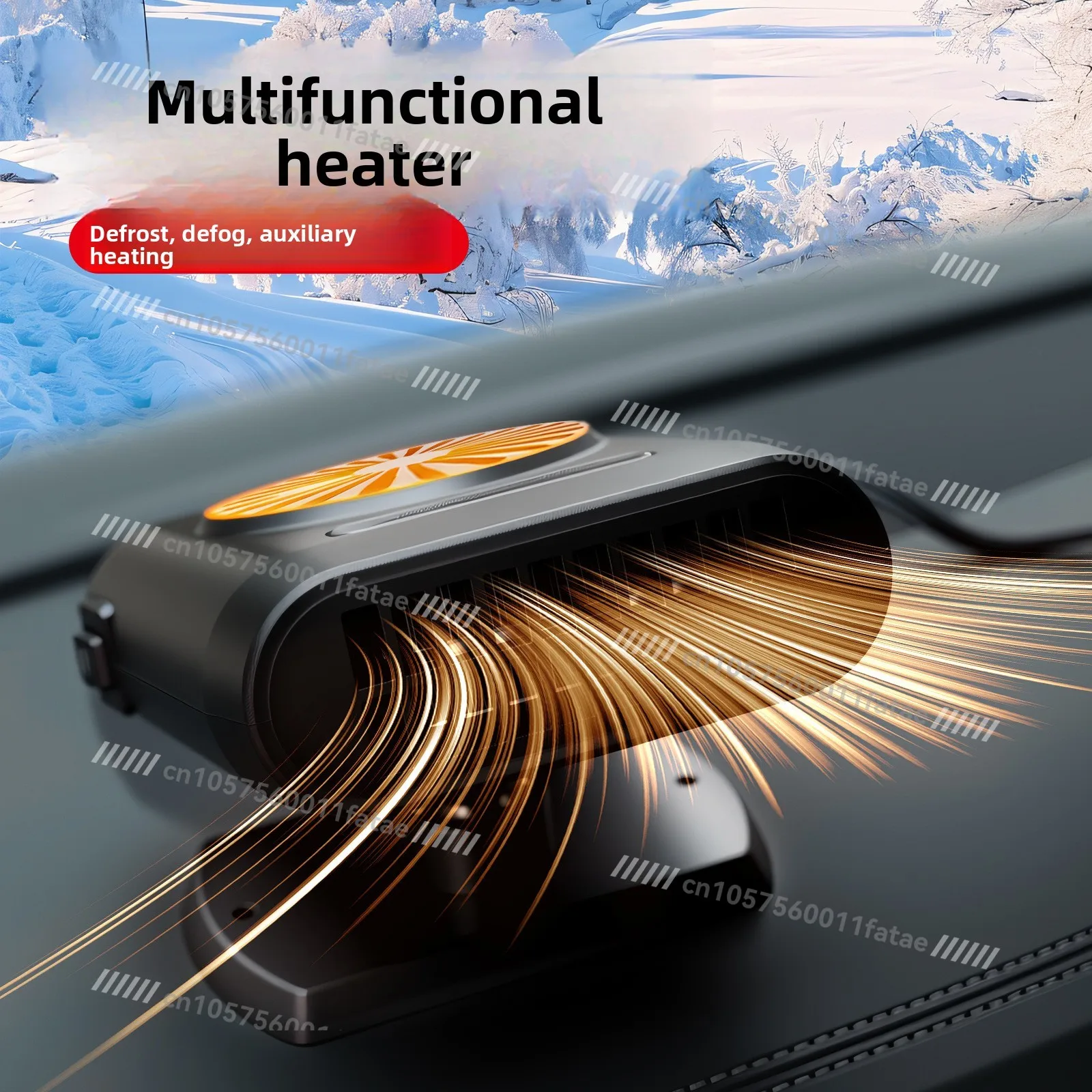 Car Heater 12V Front Windshield Defogger Car Heating Heater