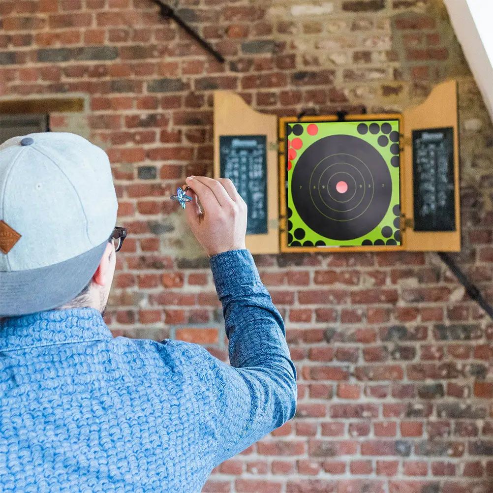 

40 листов профессиональных наклеек для дартс-таргетов, портативные самоклеящиеся цветные точечные мишени для разметки стрельбища