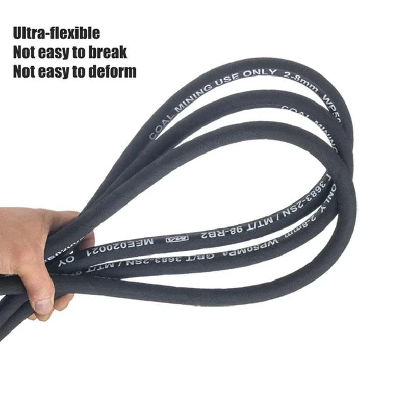 

5 м водопроводная труба для автомойки, взрывозащищенная труба высокого давления, стальная проволока, водяной пистолет для автомойки, водопровод высокого давления