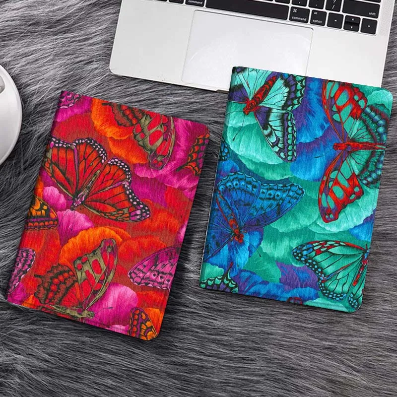 

Colorful Butterfly Flower Gift Tablet Case For Samsung Galaxy Tab S7 S8 S9 S10 FE Lite