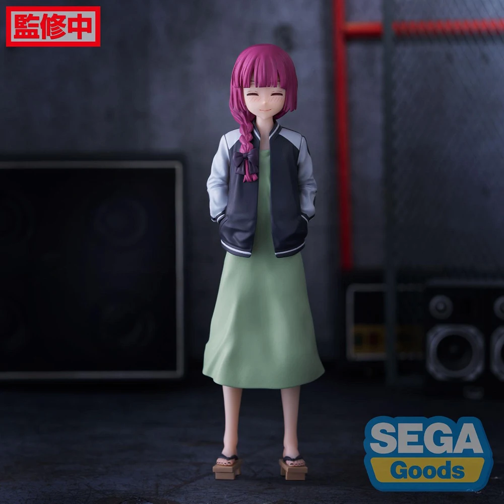 SEGA Bocchi The Rock! Desktop Decorate Collections Ijichi Seika Hiroi Kikuri Collectible Bishoujo Anime Figure Model Toy