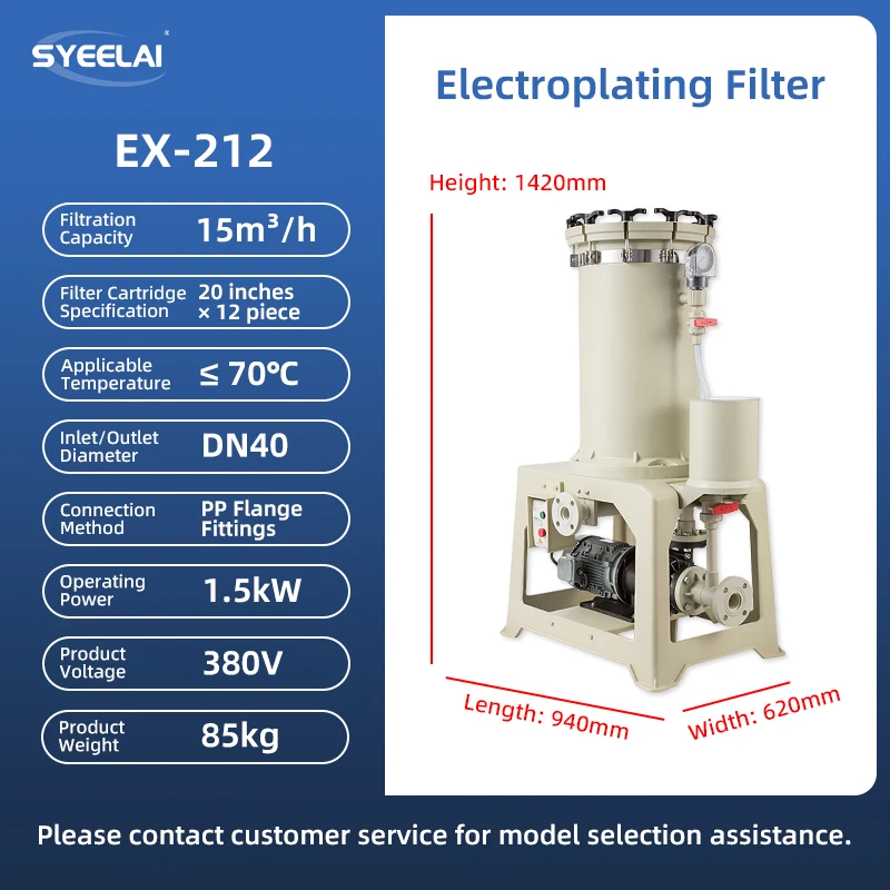 20 Inch 12-Core PP Corrosion Resistant Precision Filter For Electroplating Liquid & Industrial Wastewater Treatment
