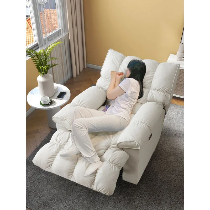 

Functional Comfortable Lazy Sofa Rotatable Lightweight Beauty Nail Online Red Chair Lazy Sofa Bed