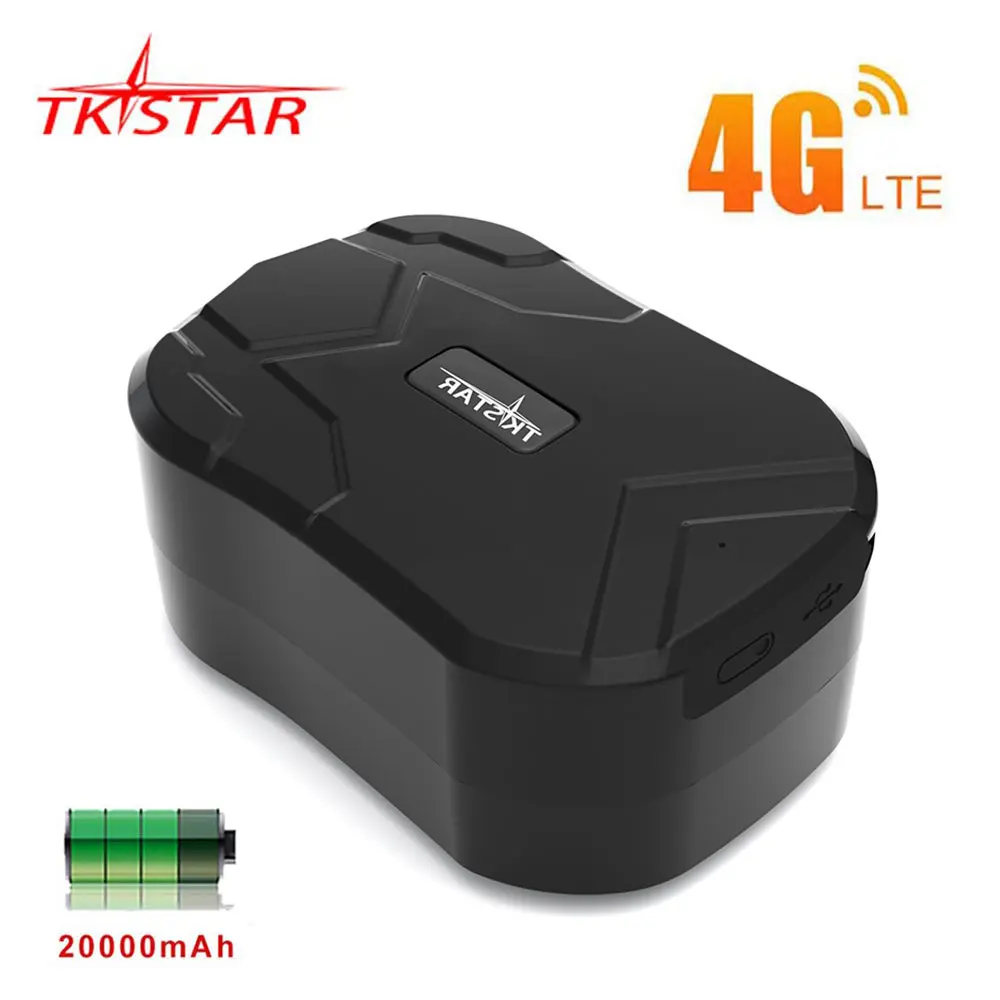 Car Tracker 2G 4G TK905C TKSTAR GPS Tracker Car 20000mAh GPS Locator Magnet 4G GPS Tracker Car Vehicle GPS Tracker Free Web APP