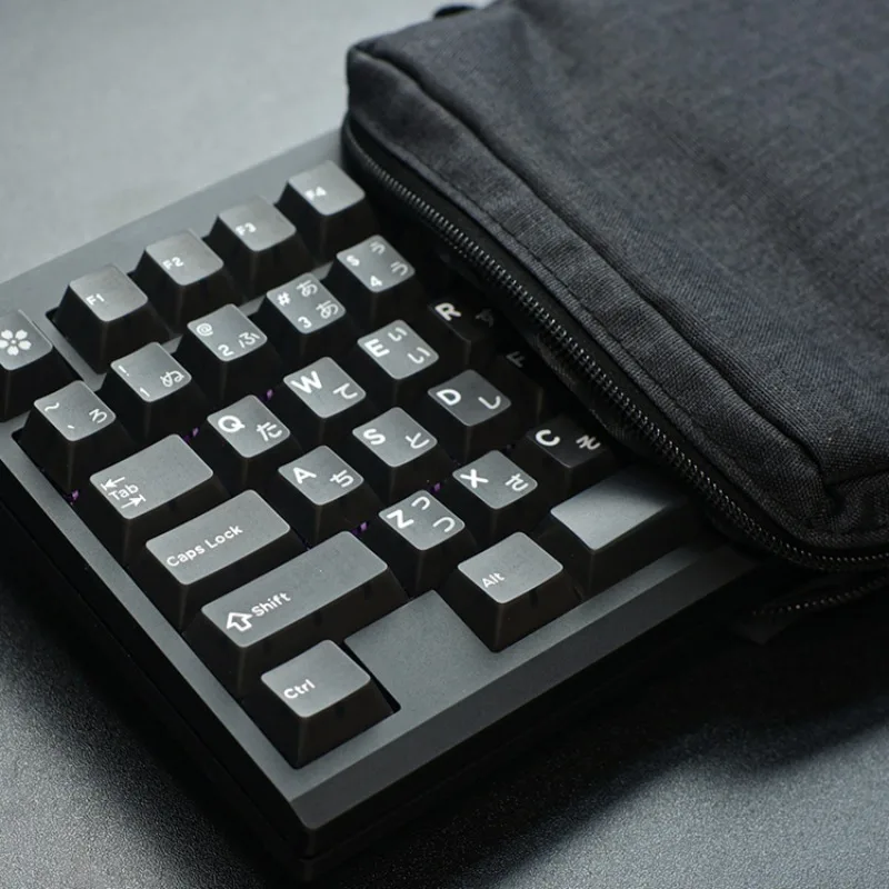 80% Mechanical Keyboard Pack Customized Dustproof & Waterproof Multi Purpose Portable Canvas Storage Bag Keyboard Accessories