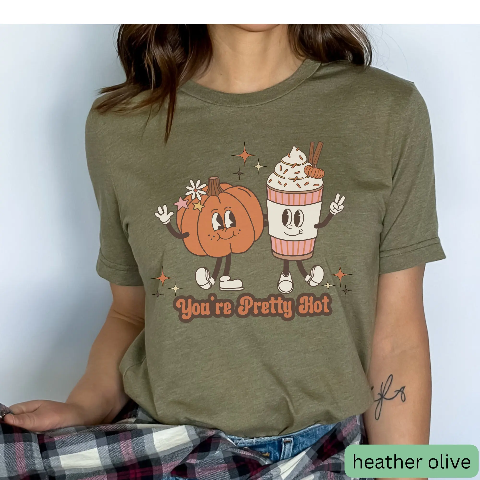 Pumpkin Spice T Shirt Funny Halloween Retro Spooky Season Spiced Late Coffee Halloweeny Trick Or Treat Fall Vibe