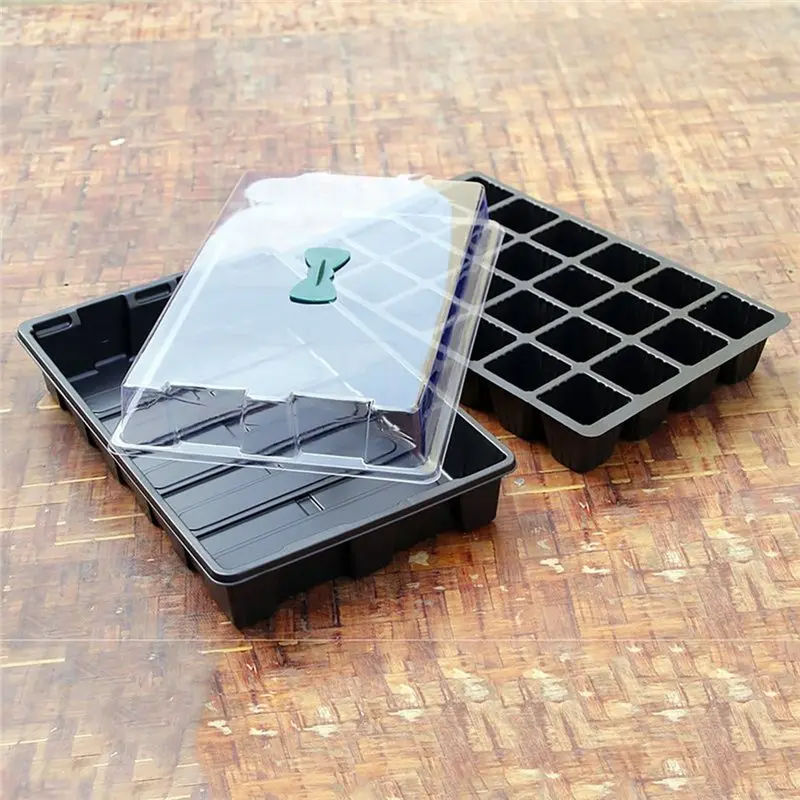 75STO-24 Cells Seedling Tray Germination Box Planting Box Garden Greenhouse
