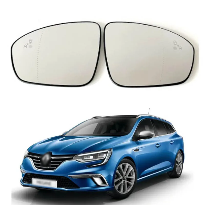 For 15+models of Renault Meganne TALISMAN CLIO reverse lens heated rearview mirror