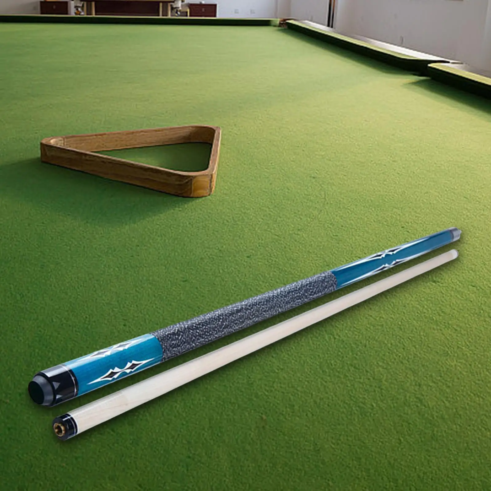 Pool Cue 1/2 Split Billiard Cue Stick for Practice Billiard Table Sports Bar