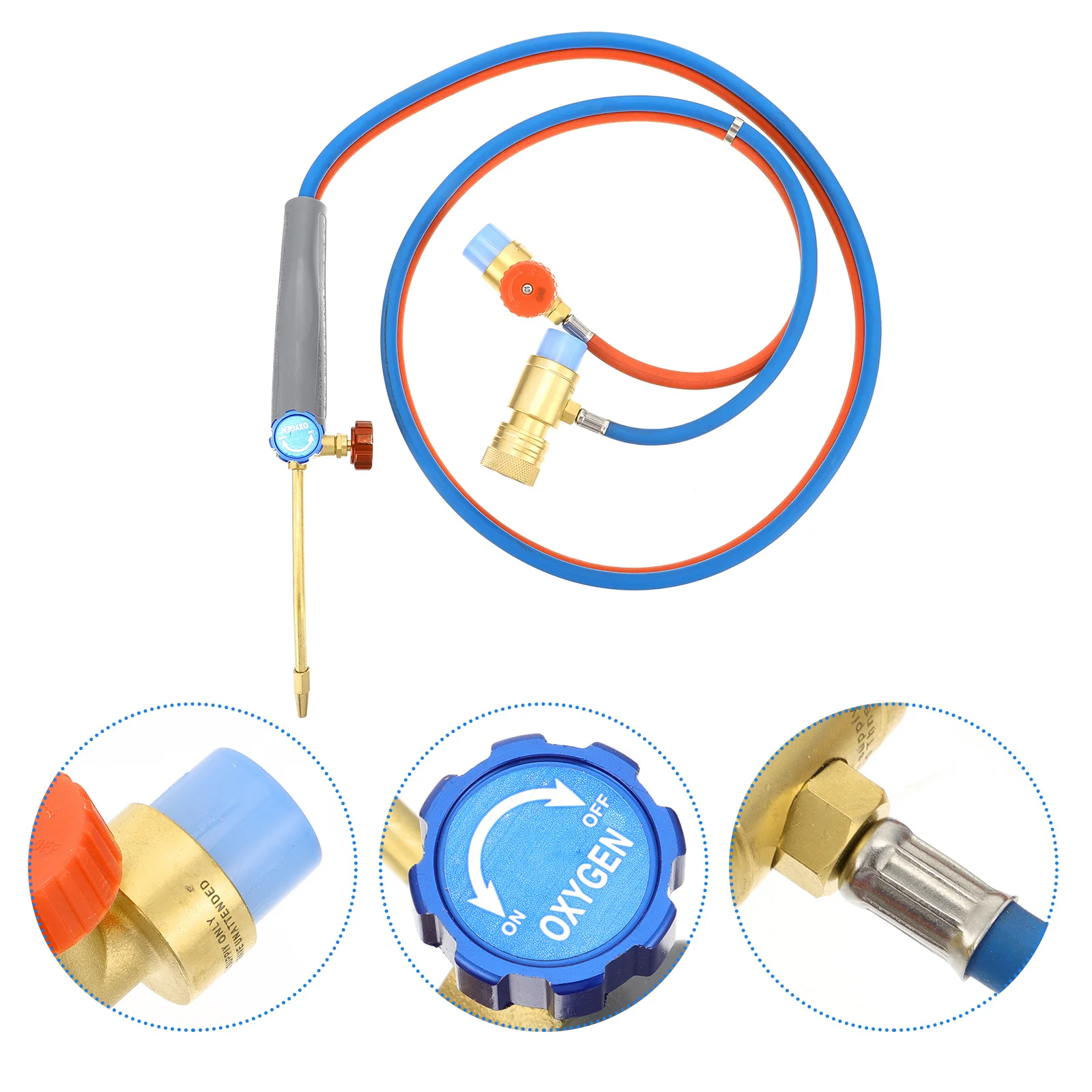 

Miniature Oxygen Welding Torch Portable Propane Gas Torch 2m Hose Flexible Soldering Tool Oxygen Welding Kit Soldering Kit