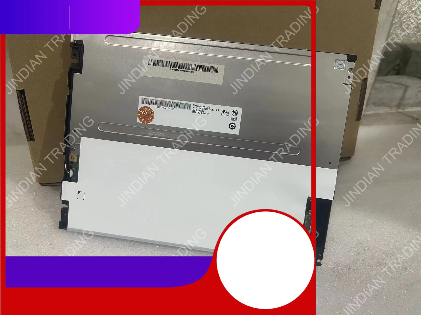 

Original 10.4 Inch LCD Screen Display Panel G104SN02 V.2 VGA Test Board Kit 100% Tested for Shipping