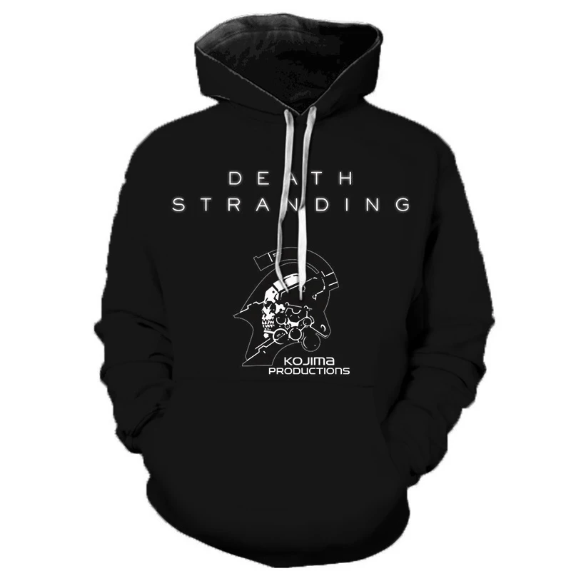 New Game Death Stranding 3D Print Hoodies Men Women Fashion Sweatshirt Oversized Hoodie Harajuku Streetwear Hooded Tops Hoodies