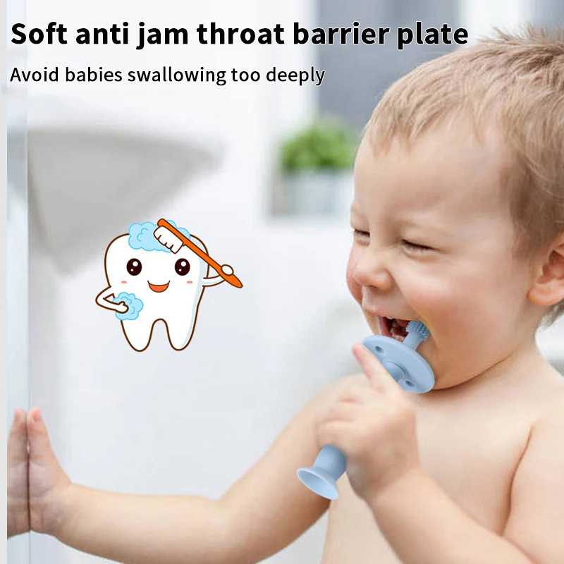 1 قطعة فرشاة أسنان الطفل إصبع لينة سيليكون الرضع الأسنان الأسنان فرشاة تنظيف الغذاء الصف سيليكون Bebes العناية بصحة الفم منتجات الأطفال #4
