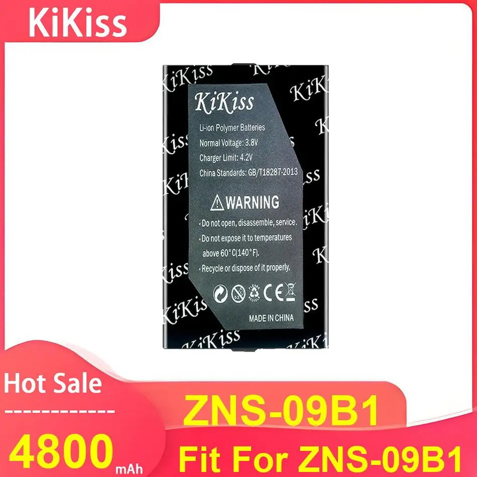 

Аккумулятор KiKiss, подходящий для ZNS-09B1, ZNS-09B1, 4800 мАч.