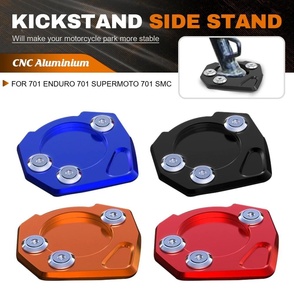 Motorcycle Accessories Kickstand Foot Side Stand Extension Pad Support Plate Enlarge For 1190 Adventure R 990 SM/R  SM-R 990 SMT