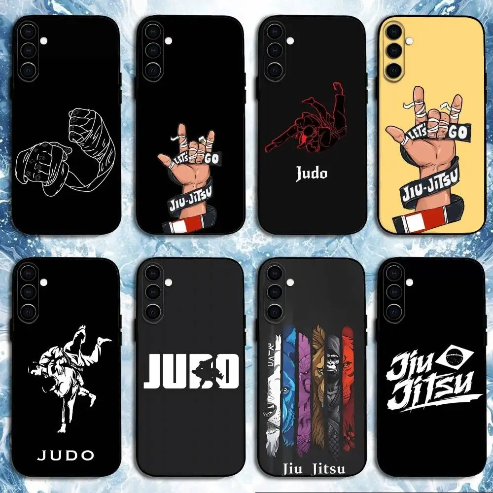 

BJJ Brazilian Jiu Jitsu OSS Phone Case For Samsung Galaxy A73,A72,A71,A70,A53,A52,A51,Others Soft Black Shell