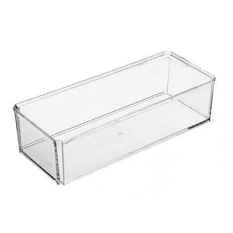 

Acrylic Nail Cotton Storage Box with Lid Transparent Three-Compartment Egg Shape for Makeup Swabs Powder