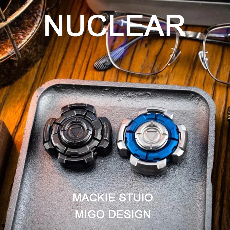 MACKIE Nuclear Composite Linkage Fidget Spinner EDC Armor Core 4th Decompression Artifact