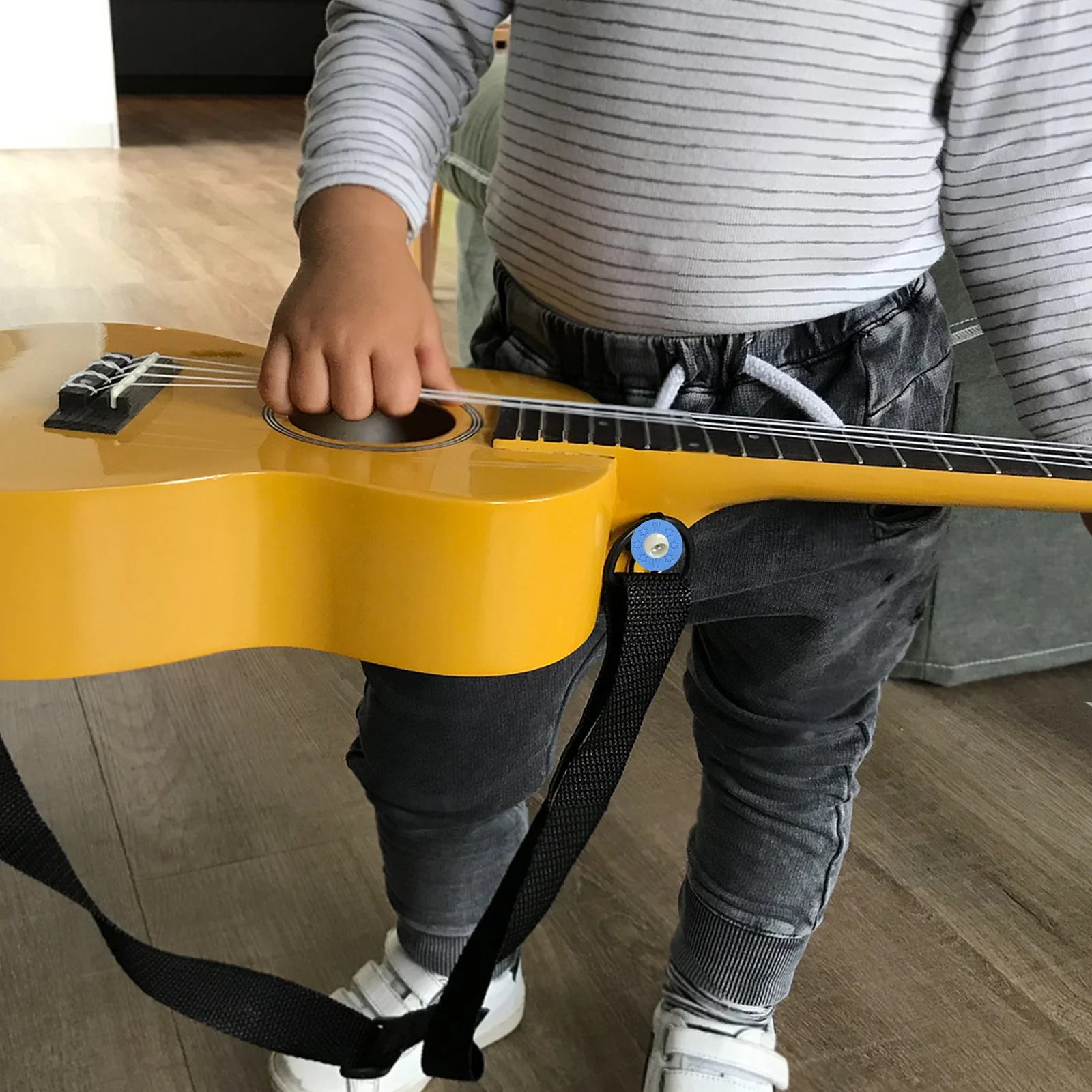 

20pcs Strap Locks Colorful Anti Drop Durable Pe Washers Guitar Protector Blocks For Electric Bass Acoustic Guitar Easy