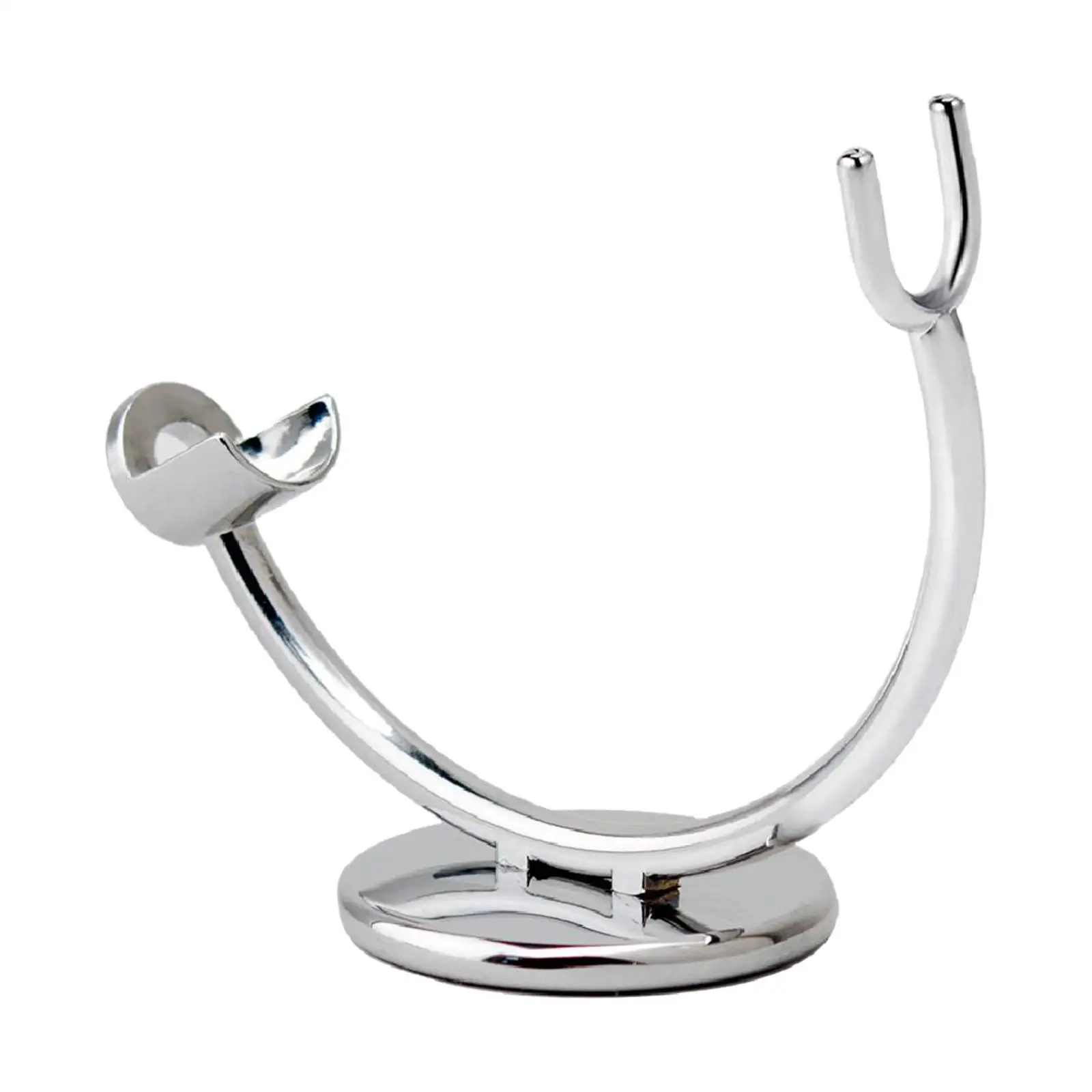 Straight Razor Rack Zinc Alloy Shaving Stand Protective Drying Razor Holder Manual Shaving Accessory for Wet Shaving Enthusiasts