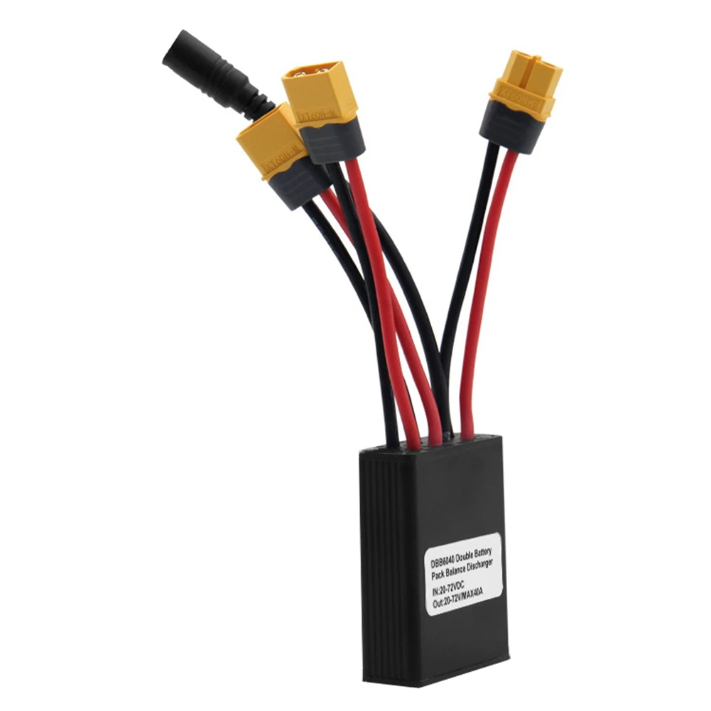 

A06T-Dual Battery Discharge Converter Connection Adapter 12V-72V 40A Module Balanced