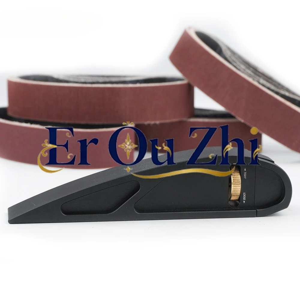 Sandpaper Clip Portable Adjustable Manual Curve Sanding Polished Belt Sander Cardboard