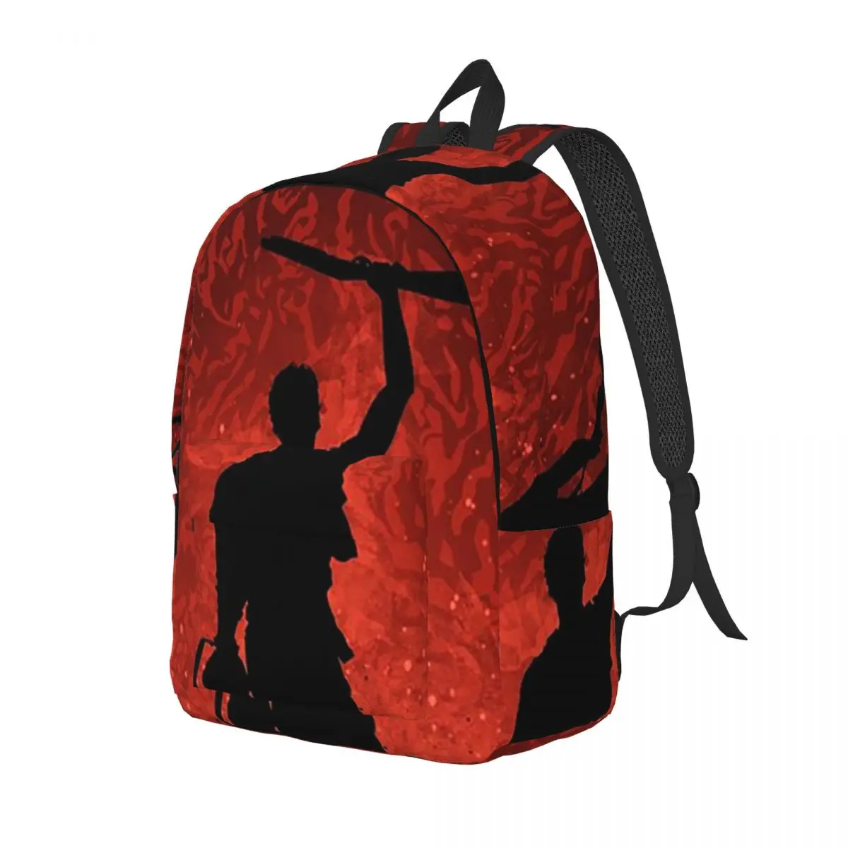 

Ash Evil Dead Backpack Daypack Large Capacity Children BookBag School Bag Shoulder Bags for Men Women