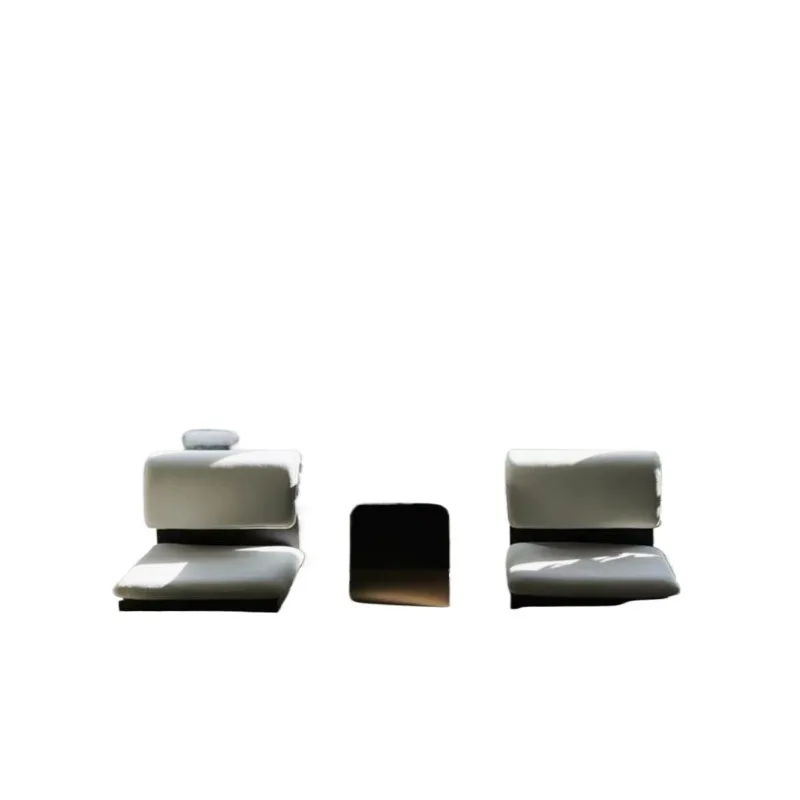 

Cream black and white, bay window table and chair small coffee table, tatami table and chair combination, carpet seat