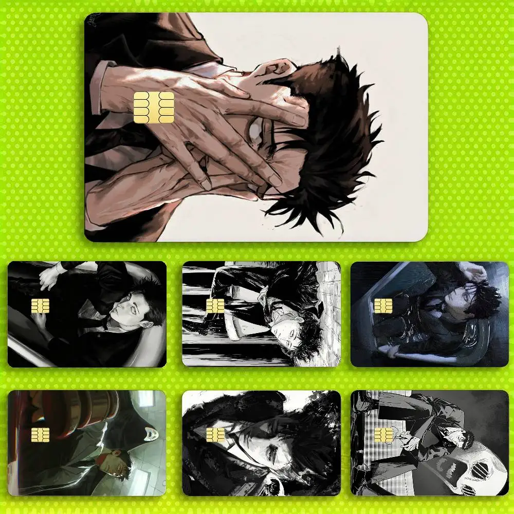 

H-Hiromi H-Higuruma-A HD Waterproof Card Skins Protective Stickers for Credit Bank Game Cards