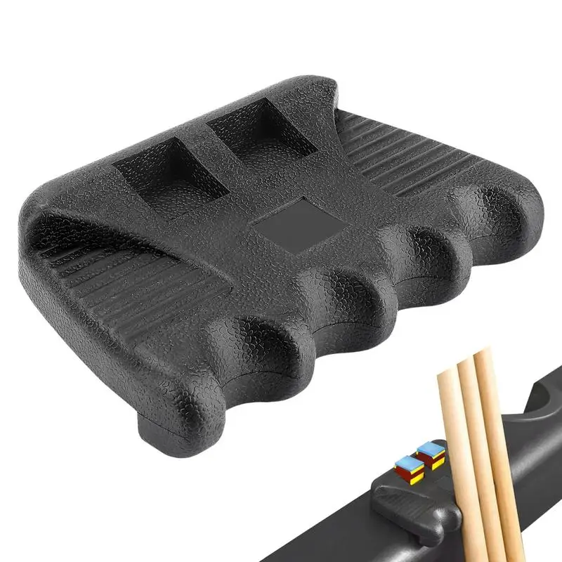 

Pool Stick Holder Compact Billiard Cue Rack Stick Holder For Pool Cues Portable 4 Holes Cue Stick Holder Pool Stick Stand Holder