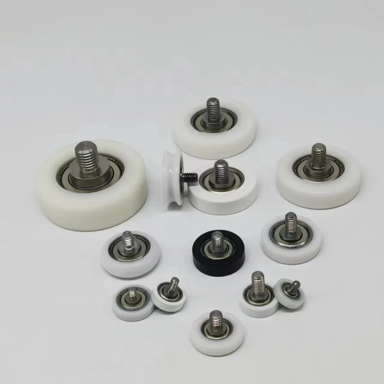 

10Pcs pulley wheel nylon Round Belt for CNC Machine Parts 2020 T-Slot Aluminum 2020 Extrusion Linear Guide e