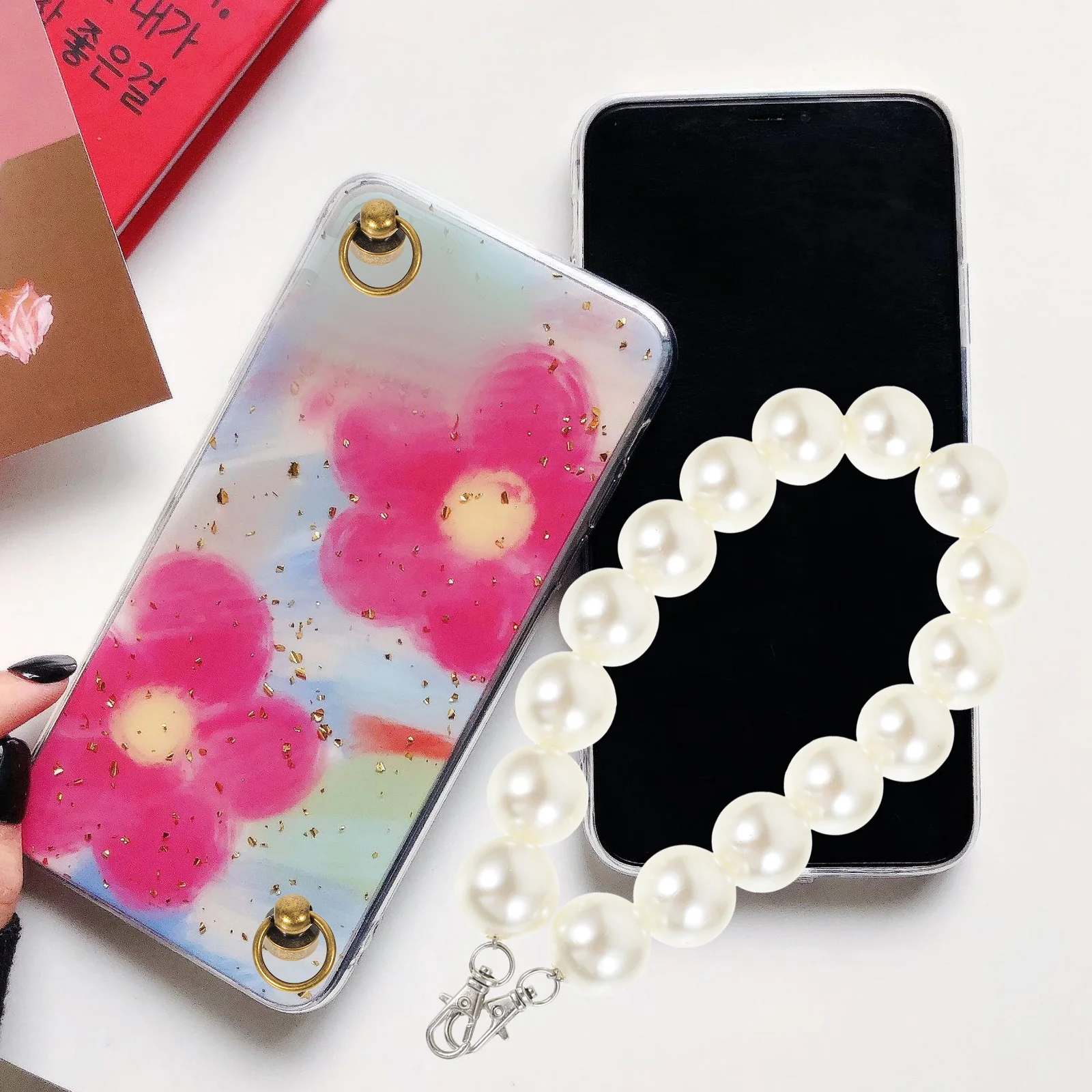 

20 Sets Mobile Phone Case Pull Buckle Fasteners Handbag Clasps Delicate Rivet Rivets Belt for DIY Purse Screw Copper Purses