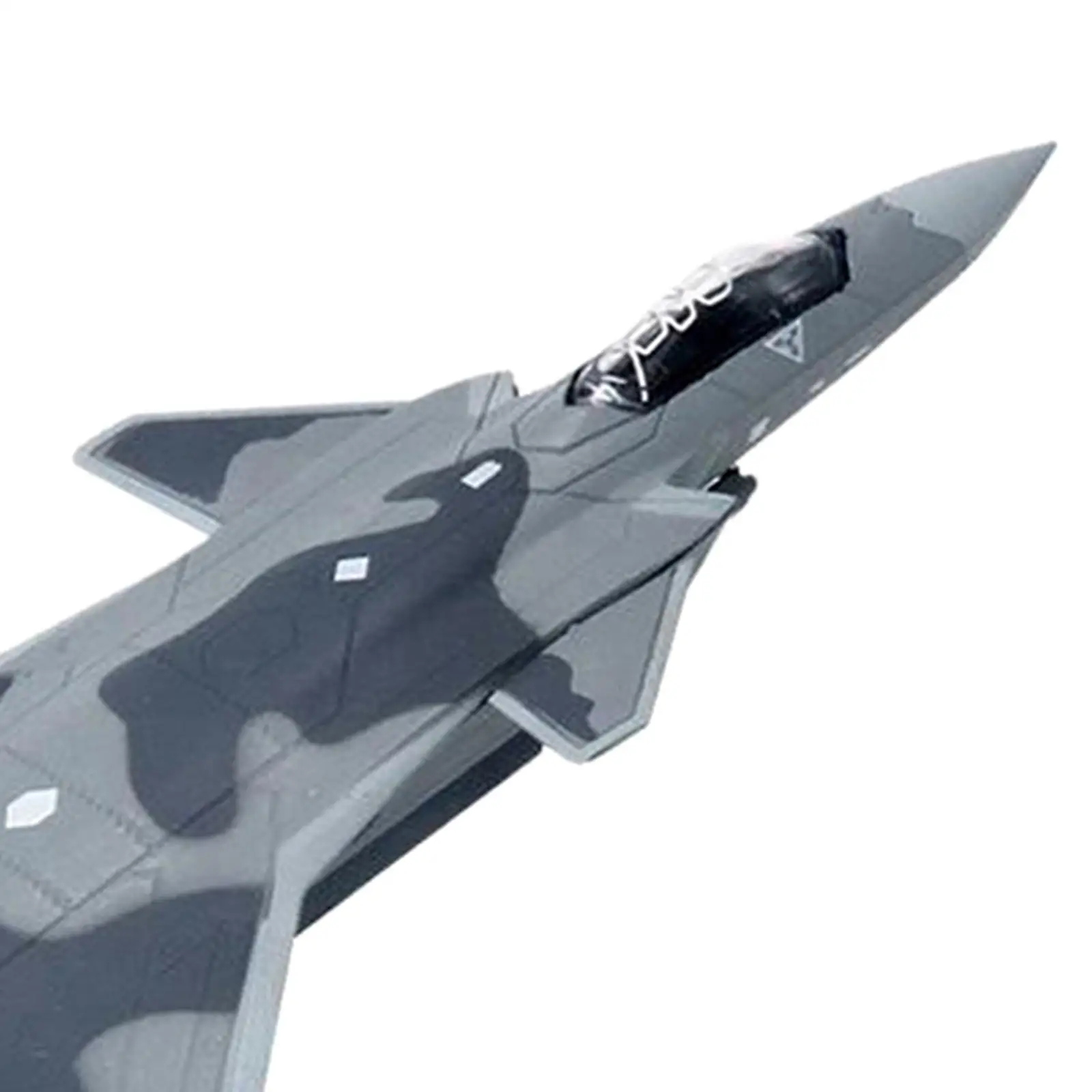 1/144 Alloy Aviation J20 Model with Metal Bracket Home Decoration