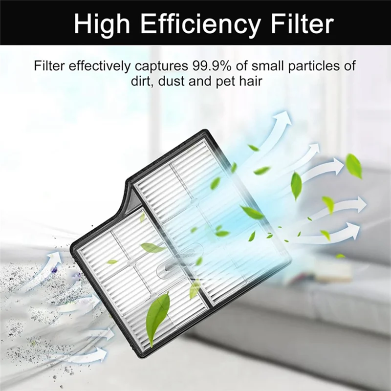 

A86I-For Roborock Saros 10 Accessories Main Roller Mop Cloth Dust Bag Robot Vacuum Cleaner Parts