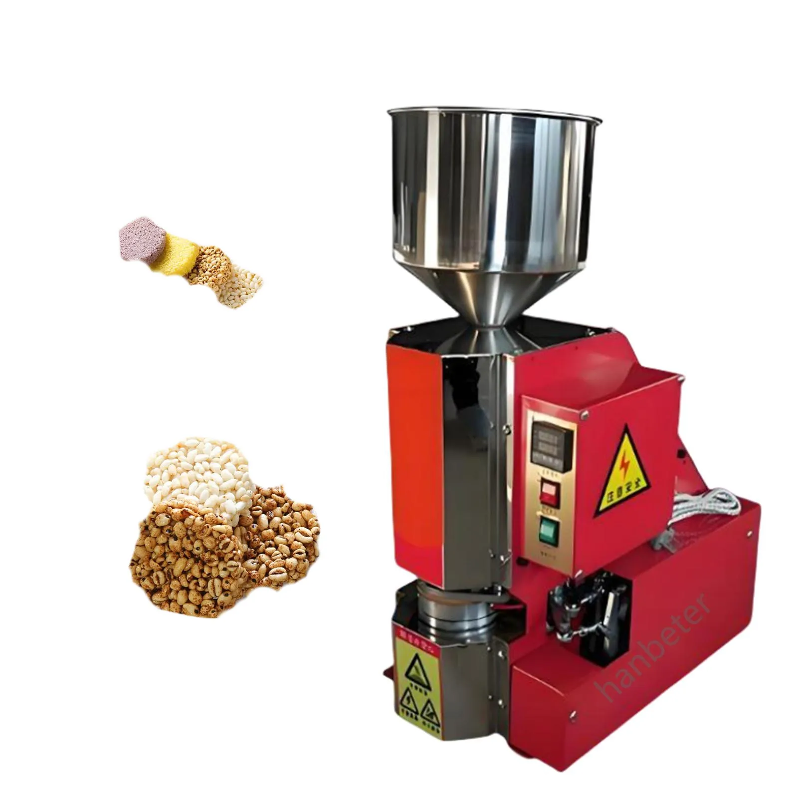 Popped Rice Cake/Puffed Rice Cake Making Machine Korea Snack Magic Pop Crispy Rice Flower Machine